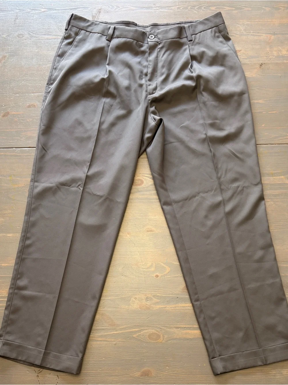 Nike Golf Gray Dri-FIT Performance Pants with Embroidered Swoosh